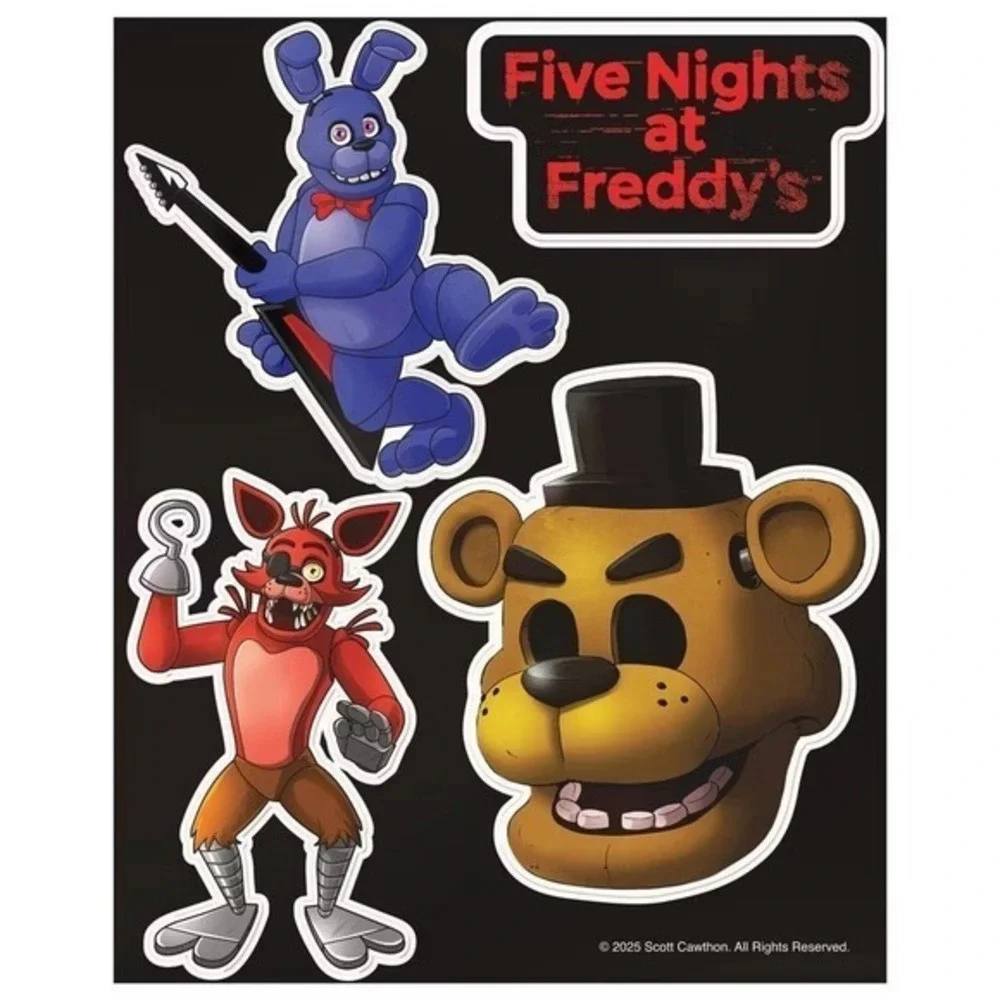 Five Nights At Freddy's Animatronic Head Mystery Capsule‎ Gold Collector Bundle